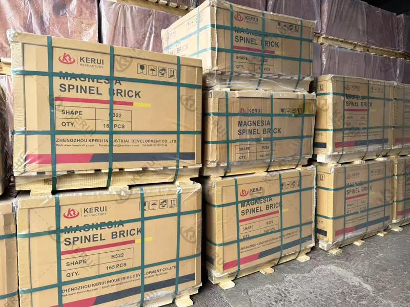 Second Batch Shipment of Magnesium Spinel Refractory Bricks to Syria in October 2025