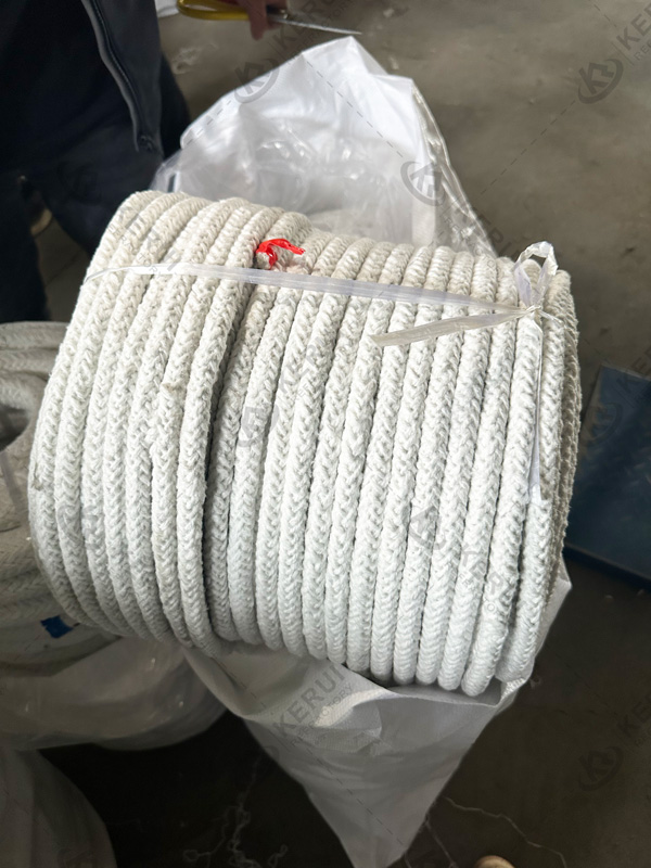 Ceramic Fiber Insulation Round Ropes to Morocco in November 2025