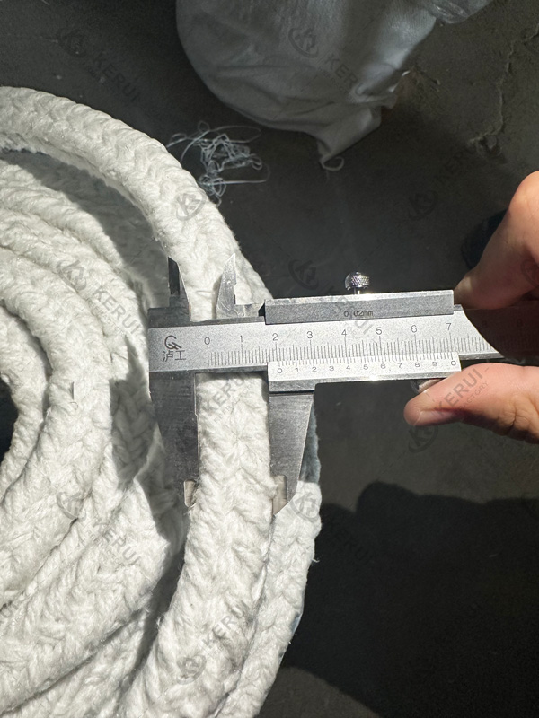 Kerui Ceramic Fiber Insulation Square Ropes With Different Sizes to Morocco in November 2025