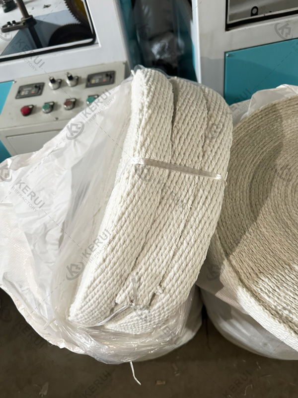 Kerui Ceramic Fiber Insulation Square Ropes to Morocco in November 2025