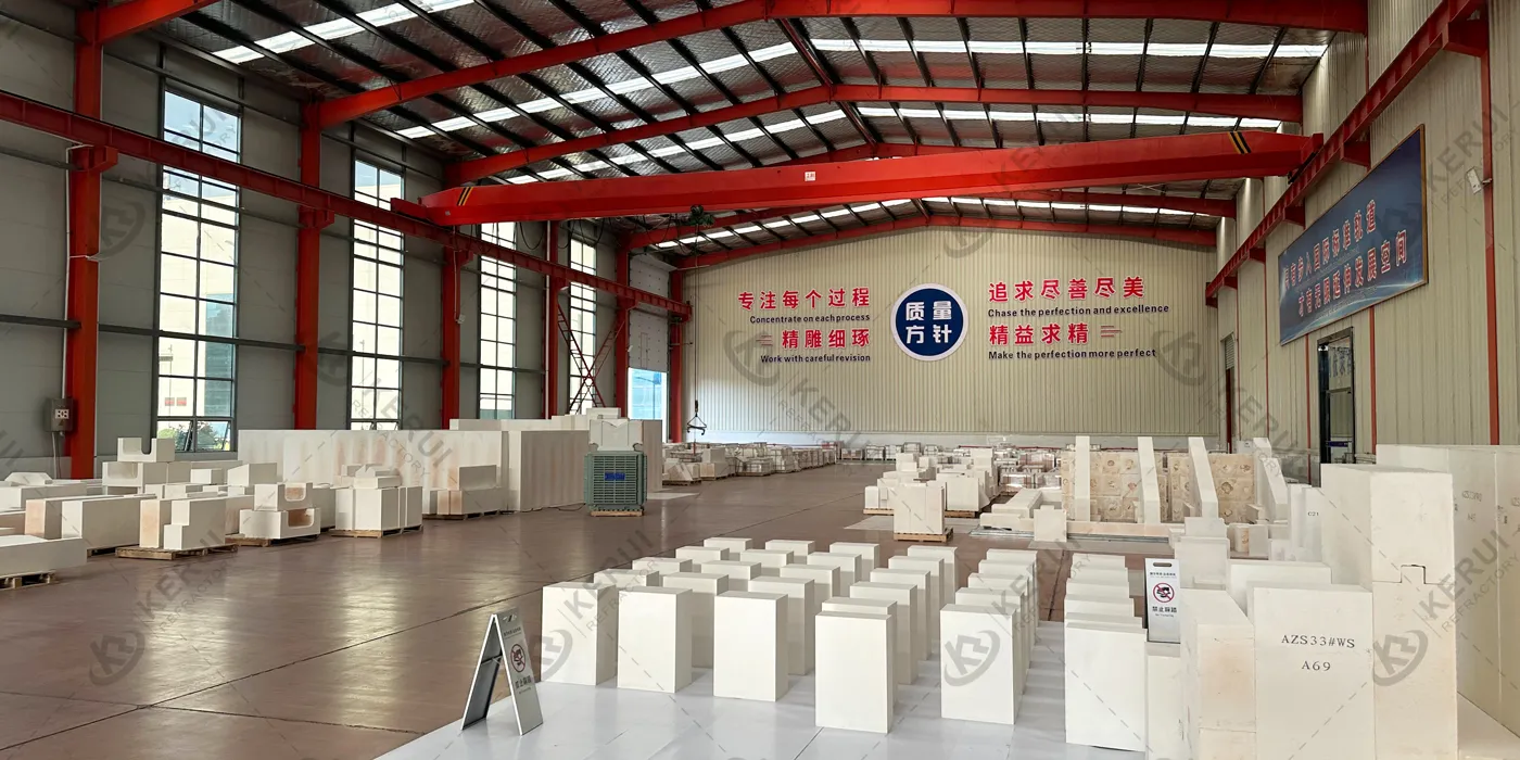 Kerui Fused Cast AZS Blocks for Glass Furnace Refractories