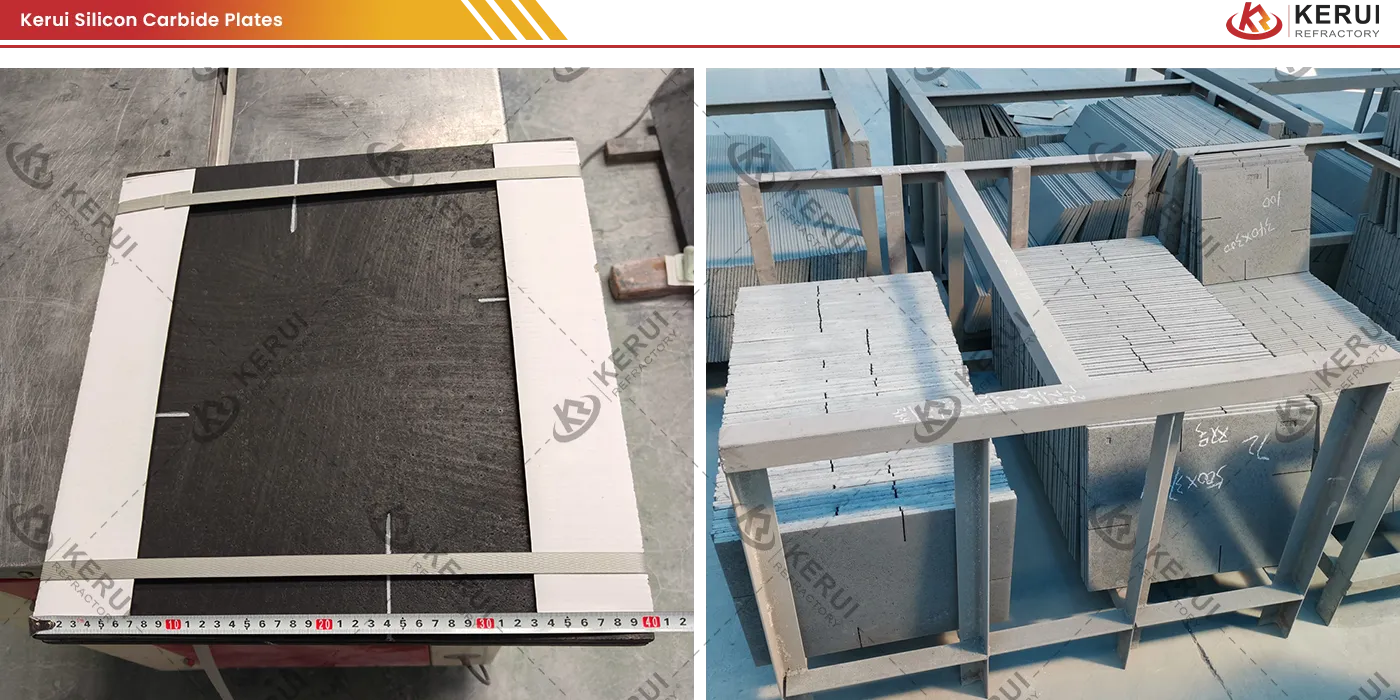 Kerui Silicon Carbide Ceramic Plates for Sale
