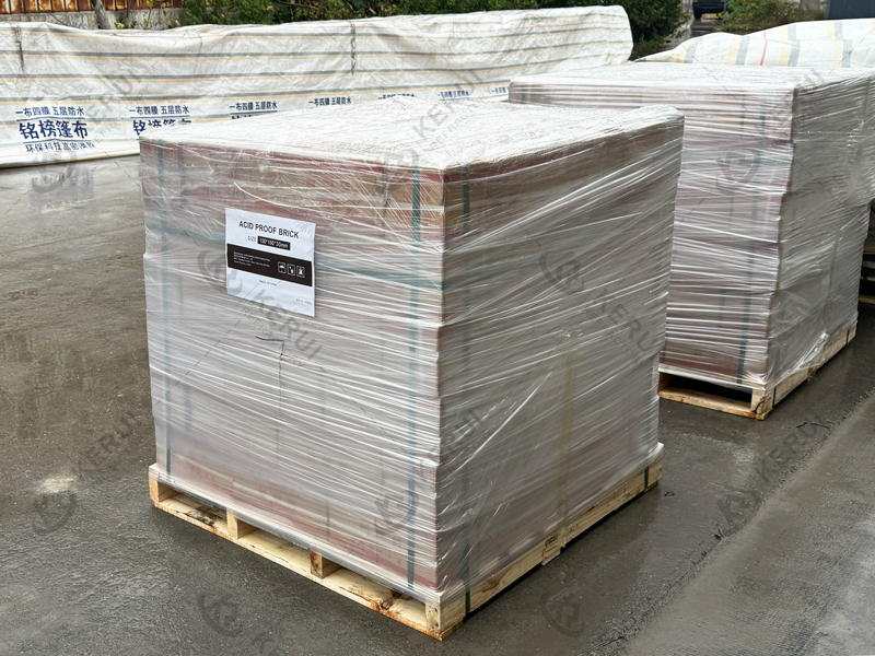 Shipment of the Second Batch Of Kerui Acid Resistant Tiles to Vietnam In November 2025