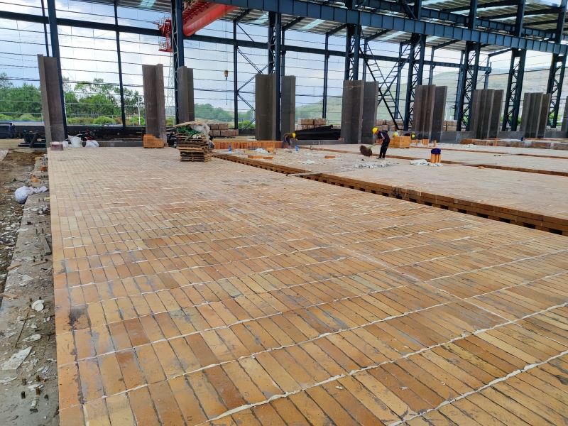 Clay Insulating Brick Lining in Graphite Anode Material Furnace