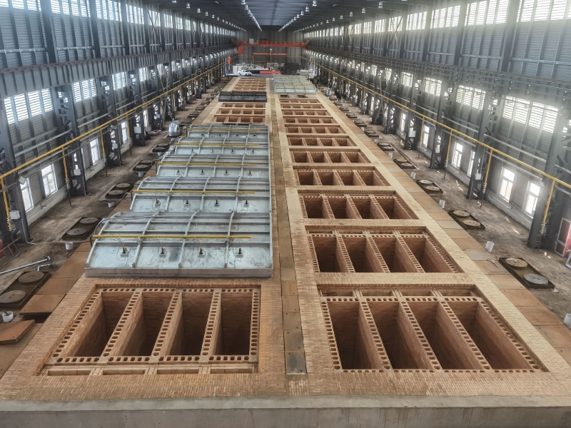 Clay Insulating Brick Lining in Graphite Anode Material Furnace