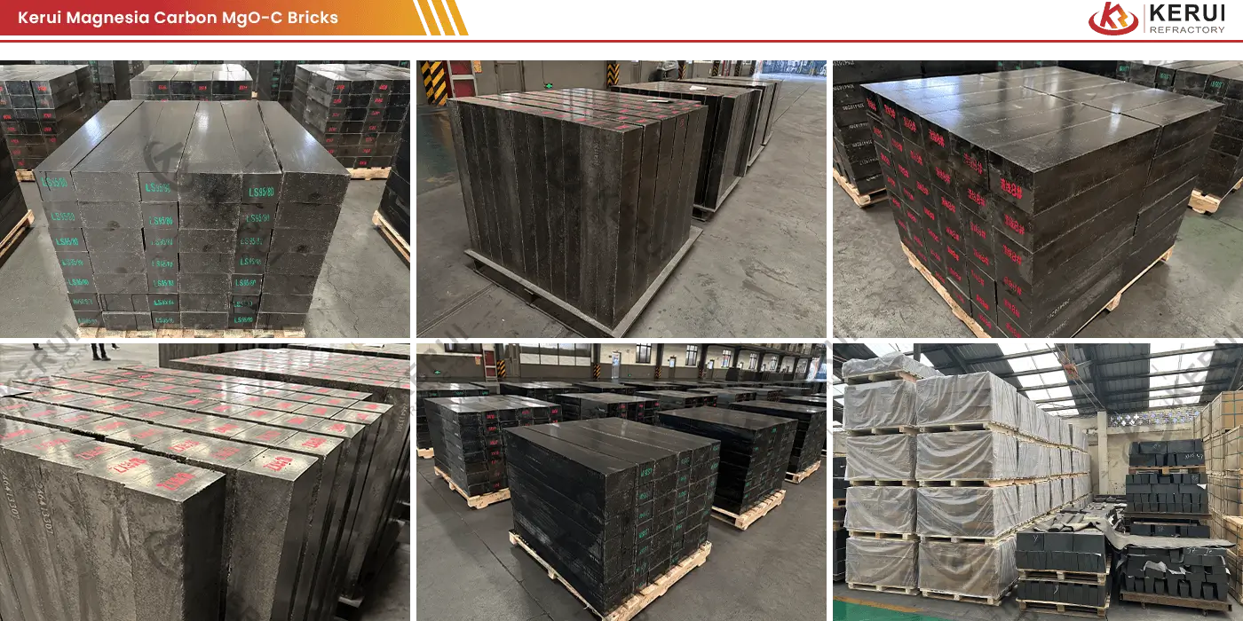 Get Kerui Mag Carbon Brick Price for Ladle and Converters from Kerui Refractory